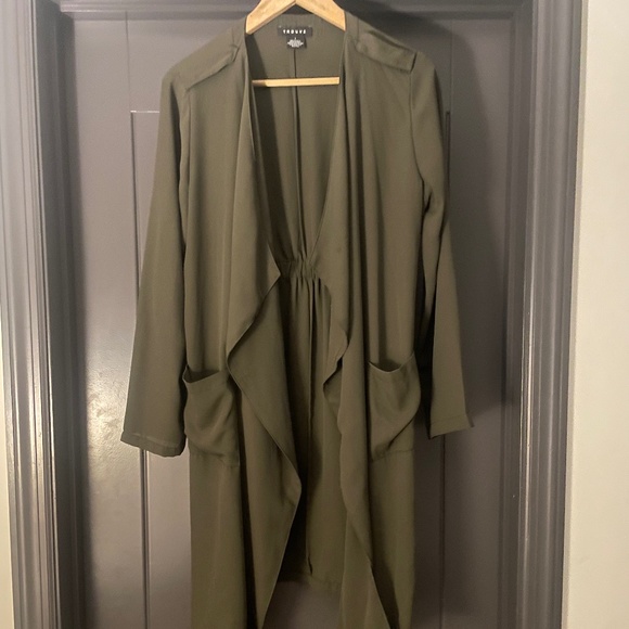 Trouve Jackets & Blazers - Trouve chiffon kimono jacket - S